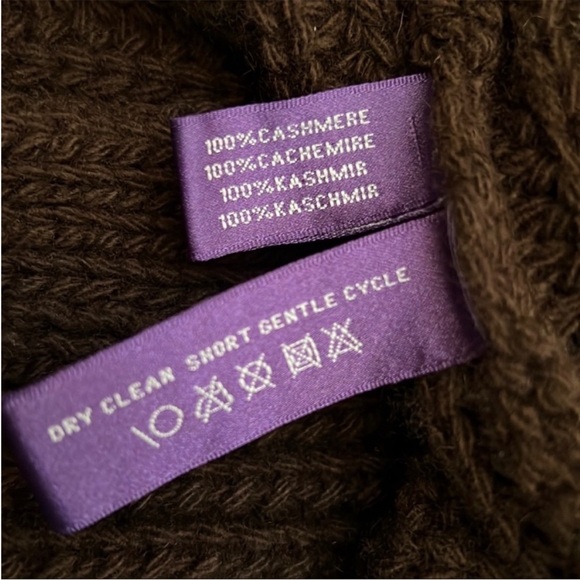 Like New Ralph Lauren Collection. Purple Label 100% cashmere Long Vest Coat - Picture 4 of 11